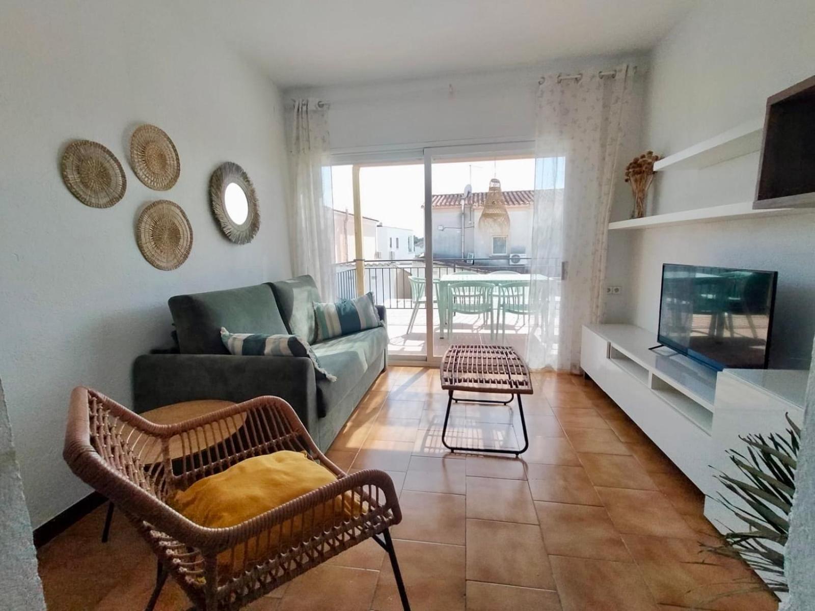 Gorgot P1 I Apartamento Con Terraza Y Piscina Comunitaria Cerca De La Playa Ampuriabrava Exterior foto